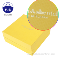 Customized Yellow Rigid Boxes with Lid Luxury